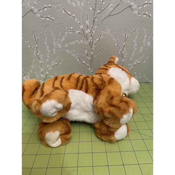 Smalody Interactive Orange Tabby Kitten Cat Plush Sound Walking Stuffed Animal - Picture 5 of 6